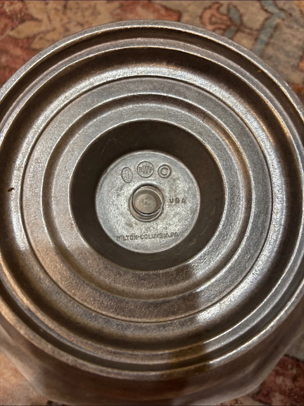 Wilton Columbia Covered Vintage Casserole Made in USA